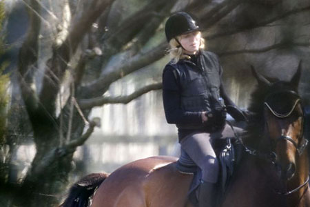 Madonna On Horse
