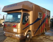 Horsebox, Carries 2 stalls 2003 Reg with Living - Essex                                             